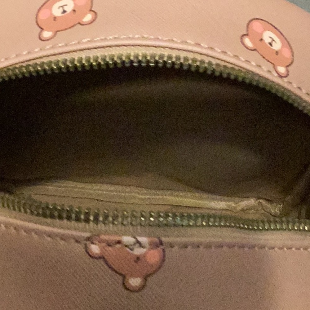 Cute Bear Print Mini Backpack - Picture 9 of 15